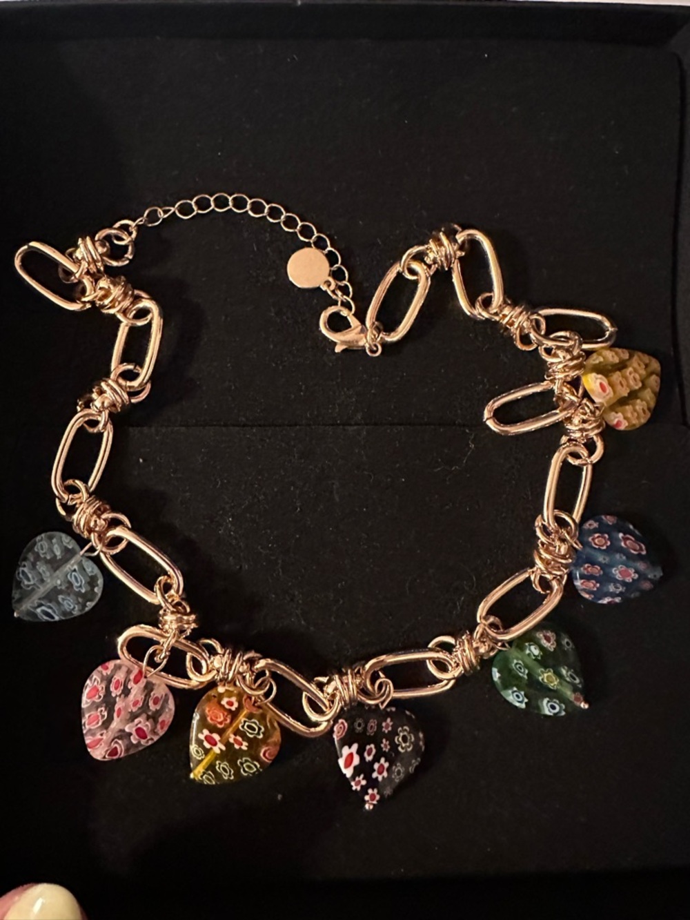 Camila Coelho Gold Heart Charm Necklace